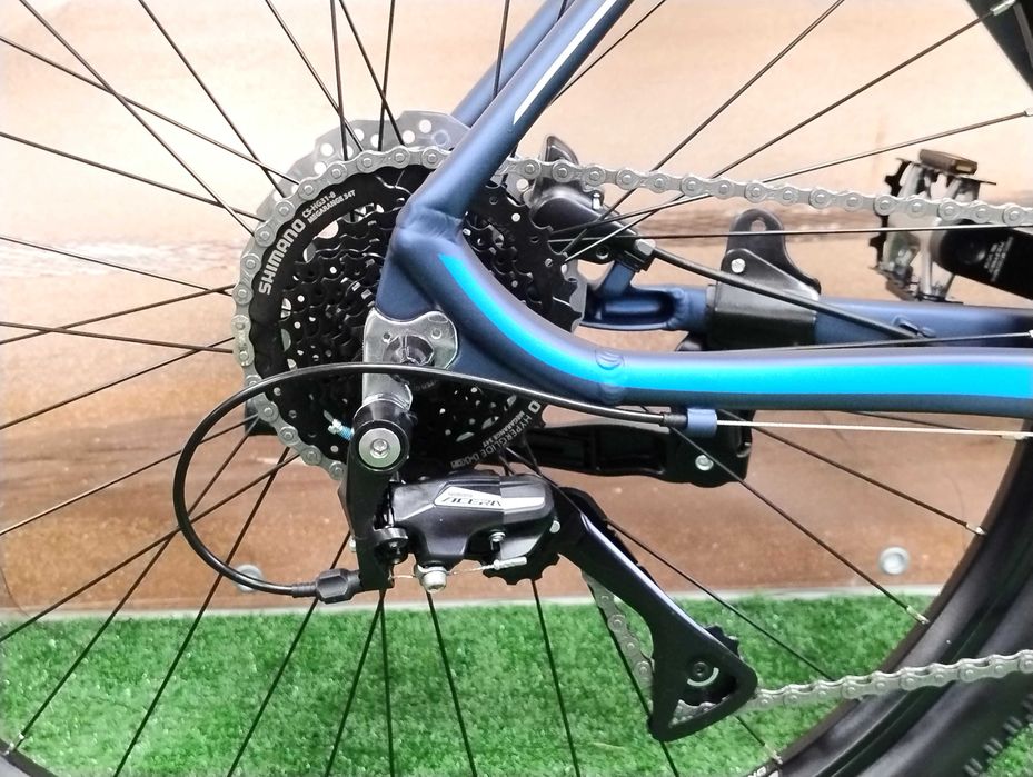 Rower górski Romet Mustang M7.1 27,5"rama alumin. 19" HAMULCE TARCZOWE