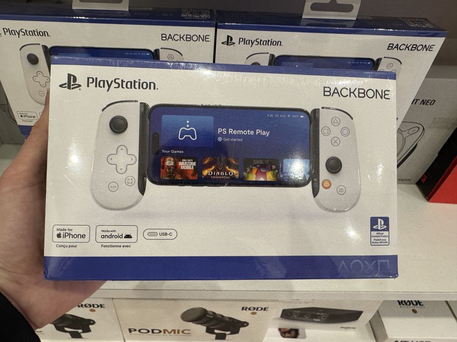 Геймпад Backbone Playstation джойстик USB-C Android IPhone Магазин