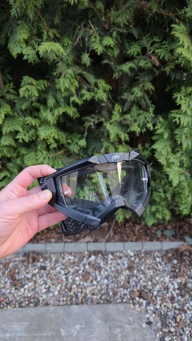 Zestaw NX Kask+Gogle+Pokrowiec Downhill NX Extreme r.S Fullface