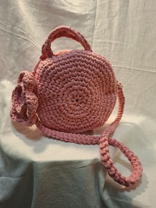 Ręcznie robiona torebka na szydełku- Unikat handmade!!!