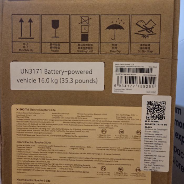 Trotinete electrica xiaomi 3 lite