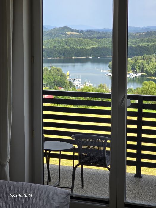 Pokoje-Solina/Polańczyk Jezioro Solińskie/widok na Jezioro