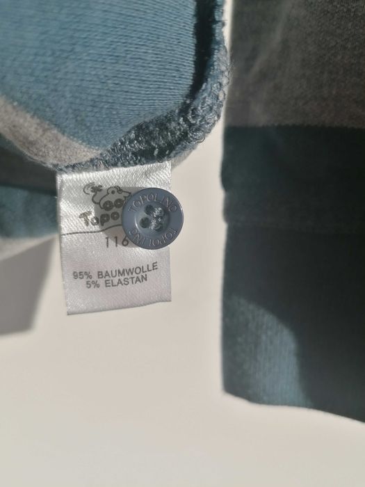 Bluzka chłopięca polówka z kołnierzykiem Topolino 116cm