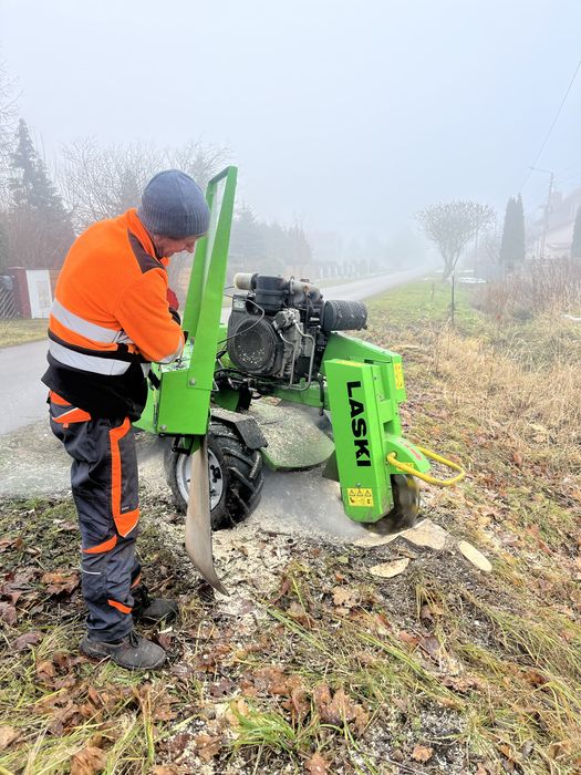 Frezowanie pni Laski F500