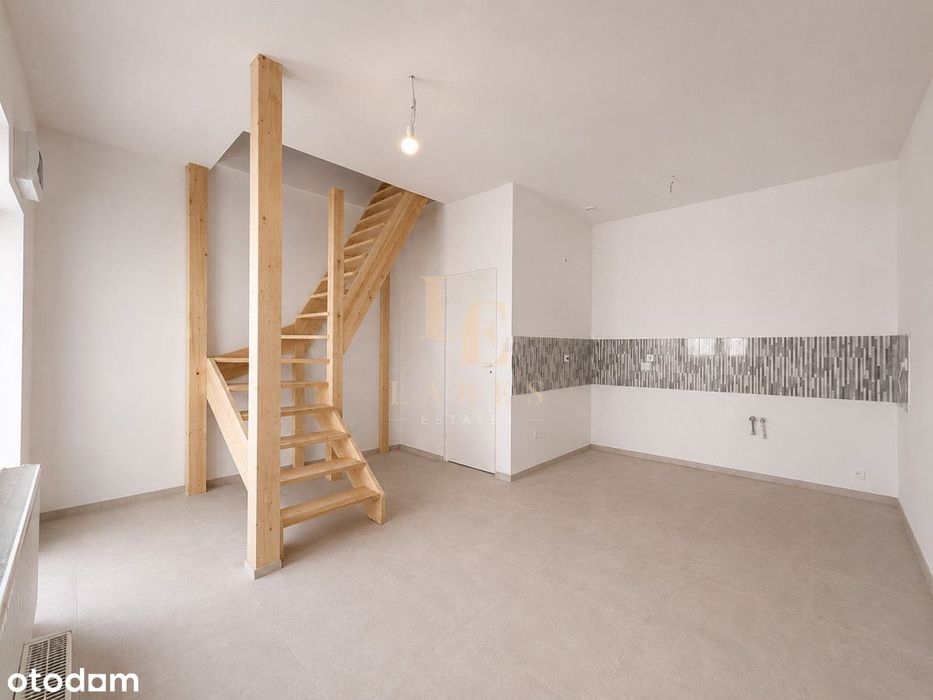 Dwupoziomowe 45,41 m² | Stan deweloperski