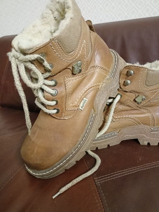 Buty męskie, damskie skóra naturalna, wełna Polski producent, 38