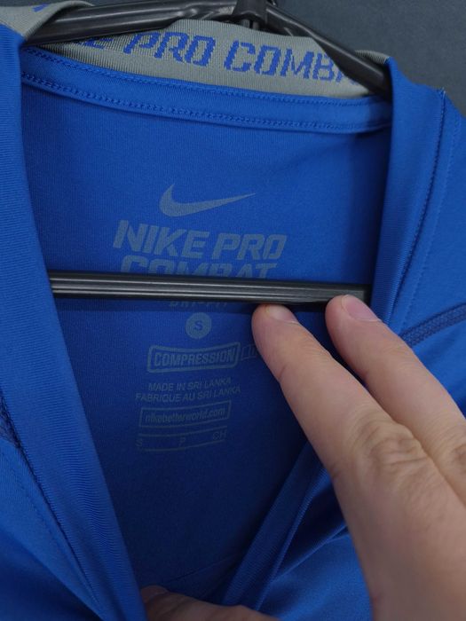 Nike Pro combat t-shirt kompresyjny sportowy S męski