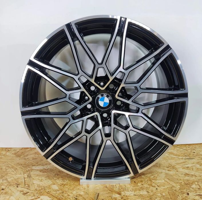 JANTES 18 NOVAS BMW SERIE 3 PRETAS POLIDAS 8X18 ET 30/9X18 ET 35