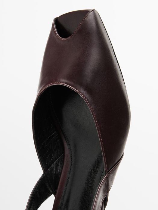 Туфлі Massimo Dutti з відкритим носком, розмір, 36,37,38 ціна 3600 грн