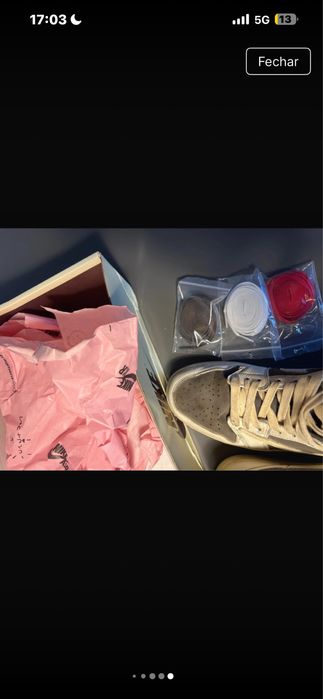 Tenis nike travis scott