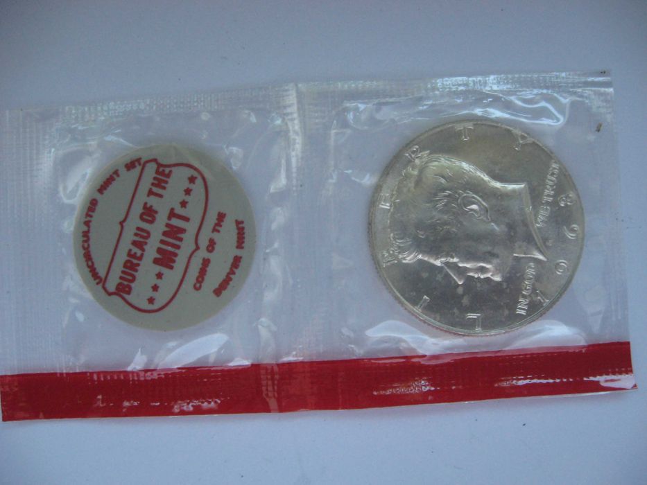 Stara moneta srebrna 1/2 Dollara