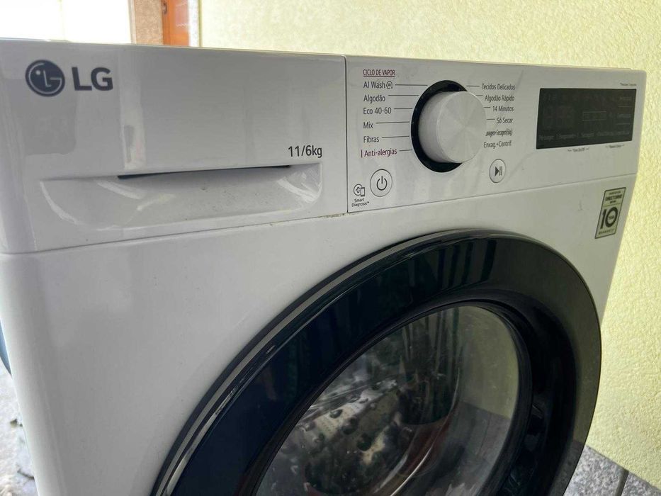 Máquina de Lavar e Secar LG 11Kg / 6Kg – Excelente Estado