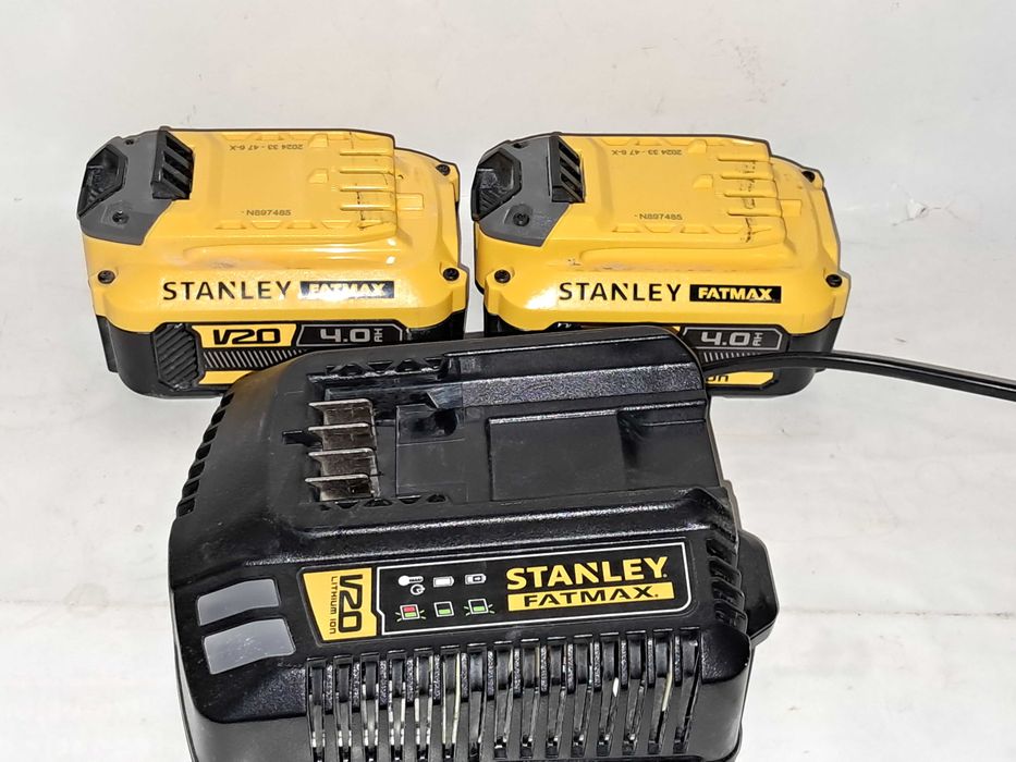 Stanley Młotowiertarka udarowa SDS PLUS 18V 2x4Ah