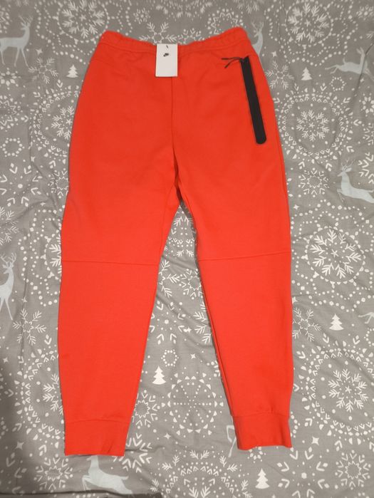 Штани Nike Tech Fleece Orange Dv0538-696 (Оригінал) Нові