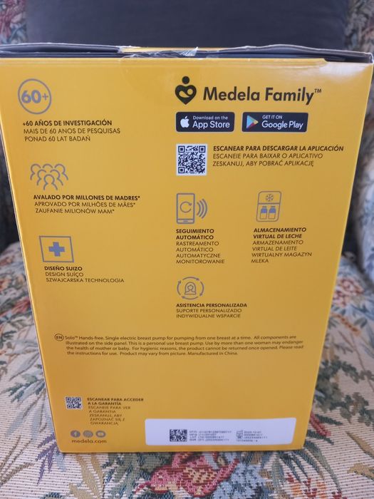 Bomba elétrica extratora de Leite