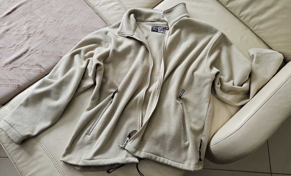 Polar campus mid layer sustem iso line XL beżowy