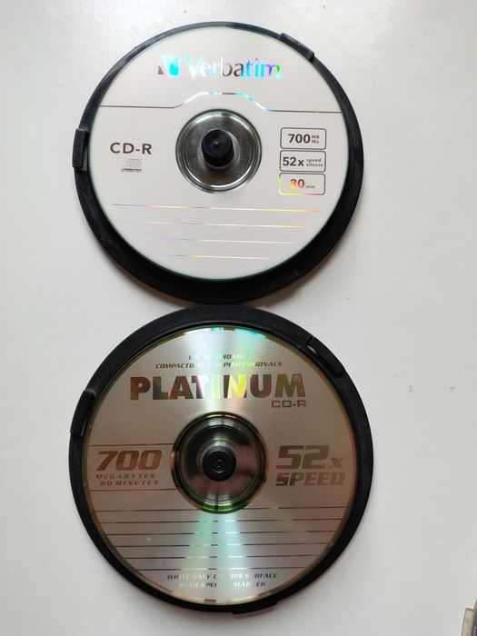 18 CD - R, 700 MB / 80 Min.