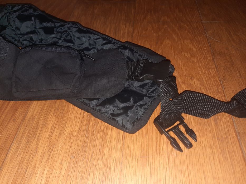 Bolsa de cintura com 5 bolsos