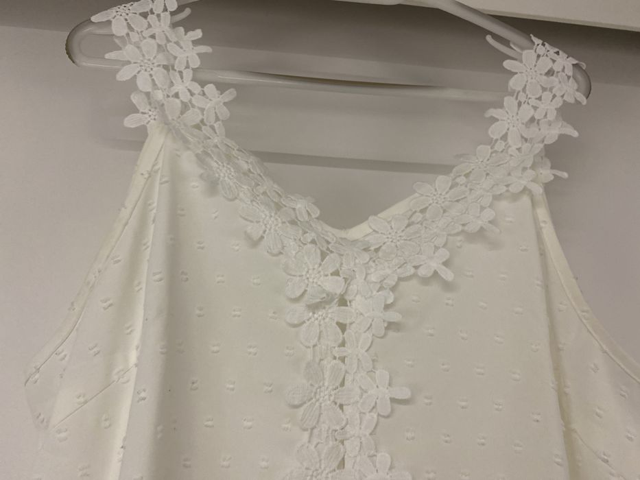 Bluzka/koszulka biała/krem