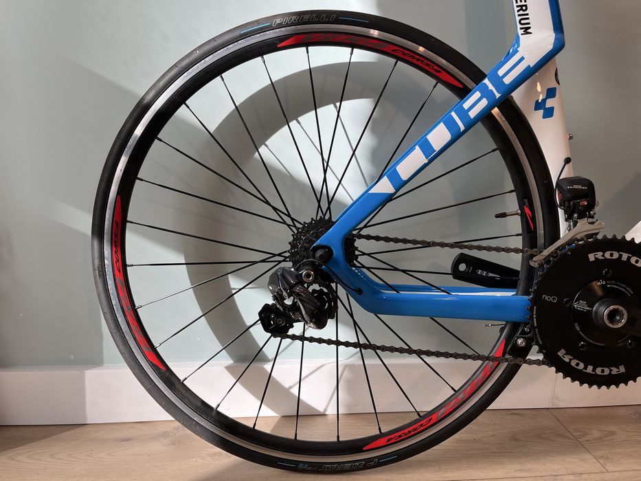 Rower  triathlonowy, Cube Aerium, M, z dokumentami