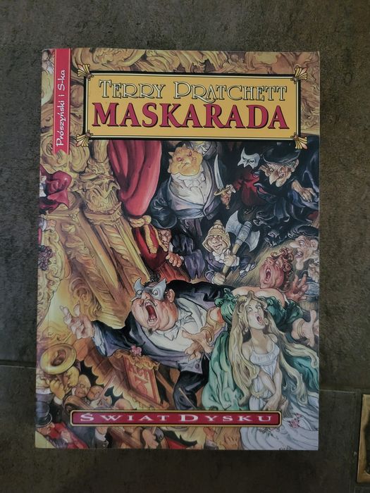 Terry Pratchet Maskarada książka klasyka