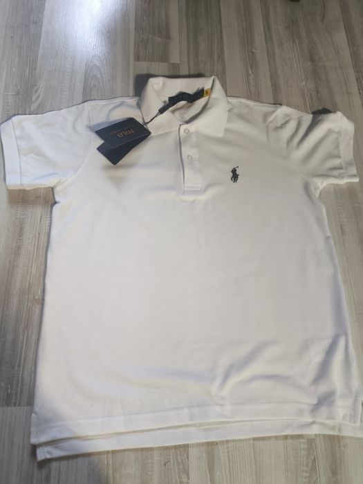 Biała koszulka polo Polo Ralph Lauren