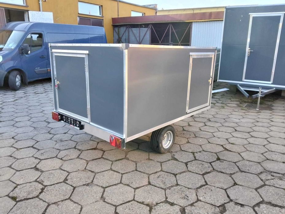 Przyczepa socjalna - gospodarcza 2,25 x 1,70 Nowa 2025 dmc 750. NOWA
