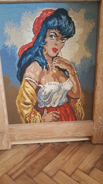 Obraz, gobelin, cyganka