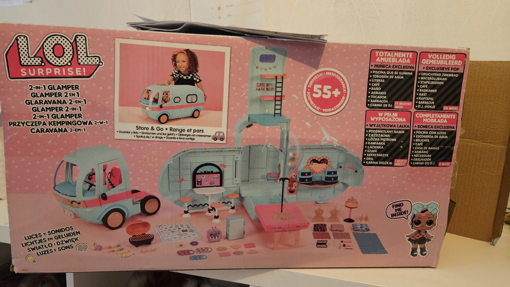 LOL Surprise Kamper, glamper 4w1