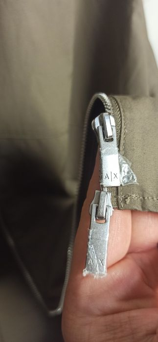 Сорочка чоловіча нова  Armani Exchange zip розм XL оригінал