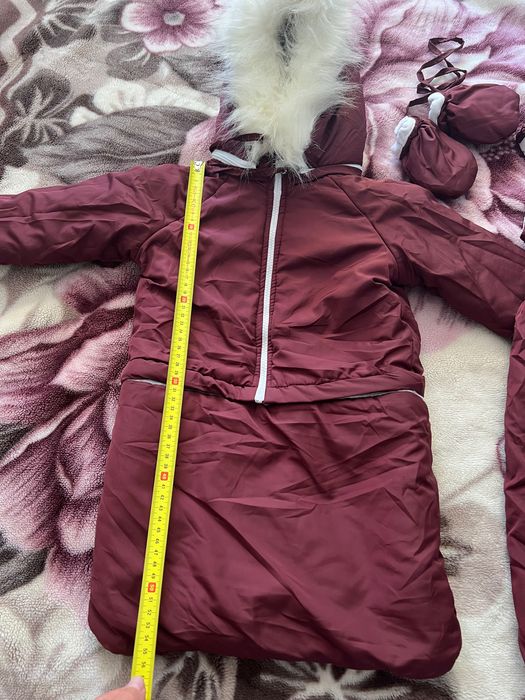 Kombinezon zimowy 3w1 od 0 do 2 lat