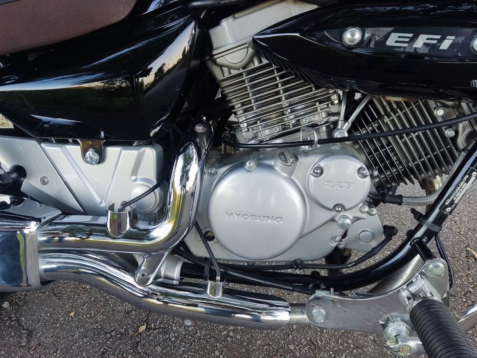 Hyosung Áquila 250 ano 2017 injeção Carta A2