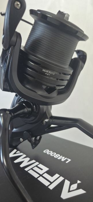 Катушка  рыболовная карповая с бейтраннером  Feima LM 8000 (7+1bb 4:9:1)