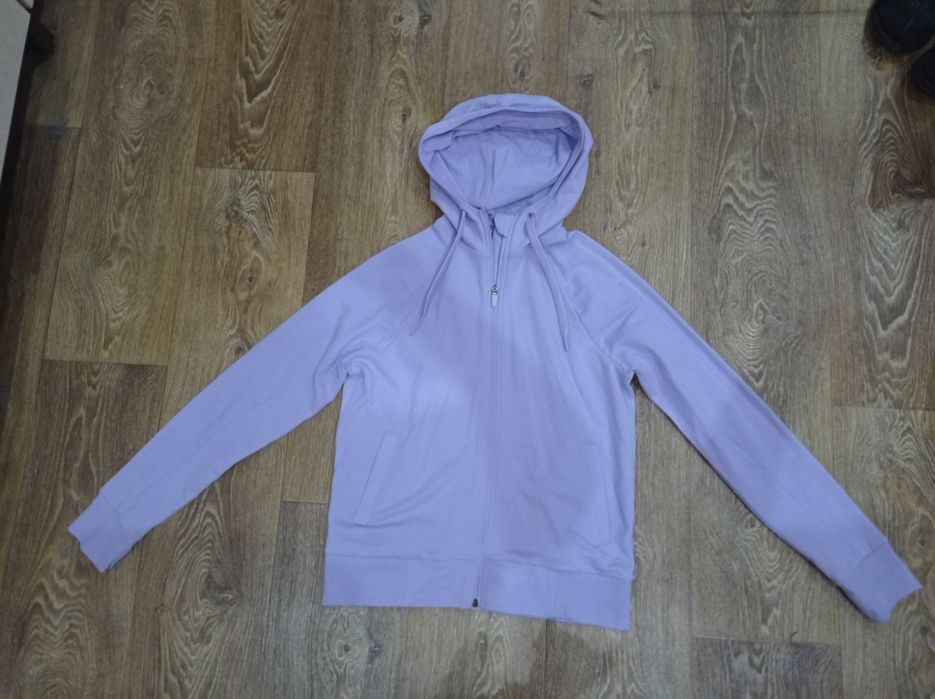 Худи зипка цвета Лаванды