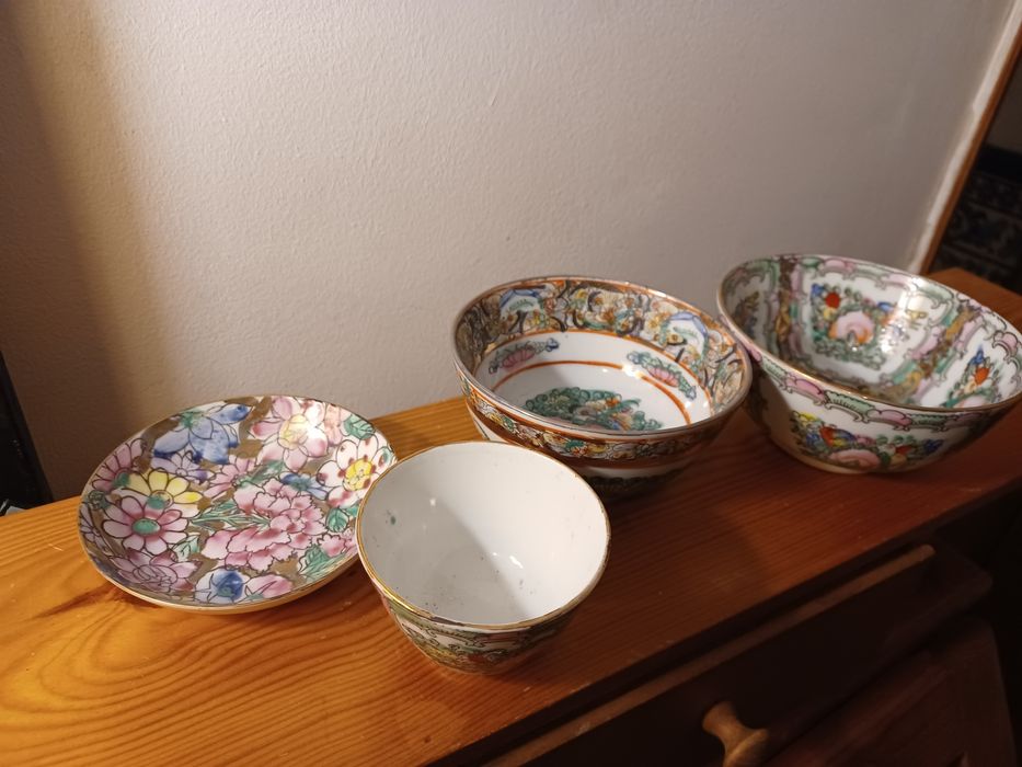 Taças variadas orientais