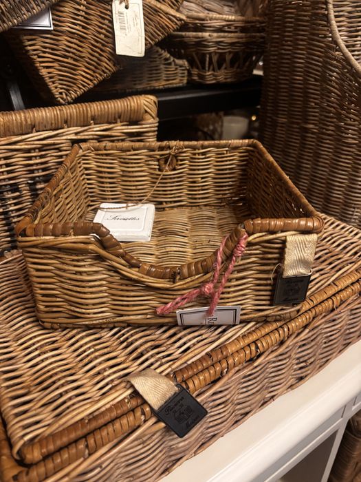 Riviera Maison ozdobny serwetnik rattanowy