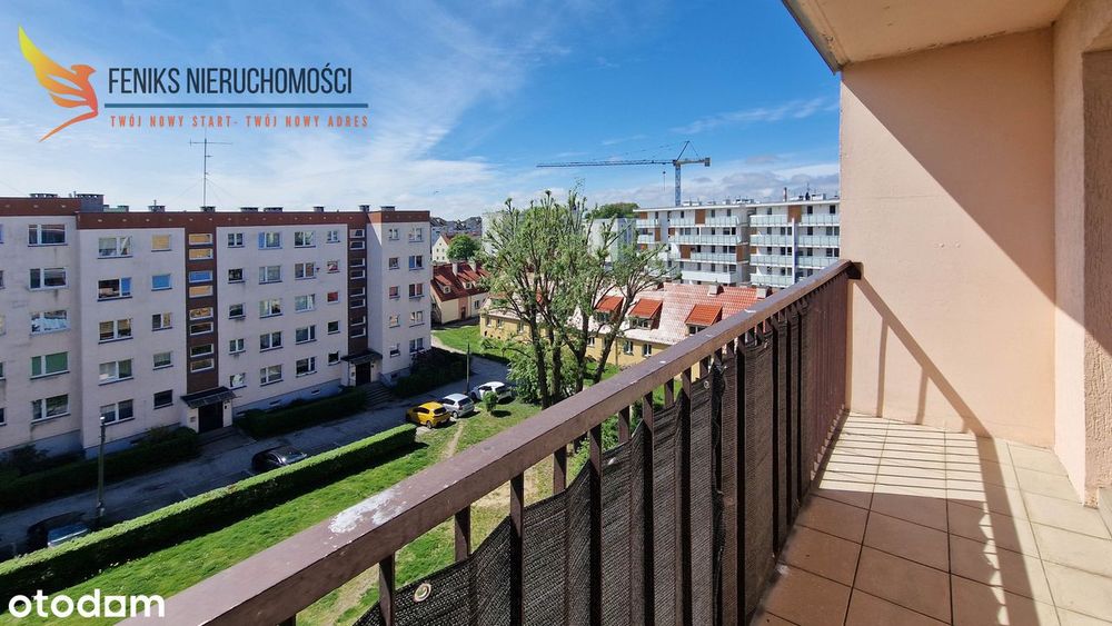 2 Pokojowe Mieszkanie z dużym balkonem