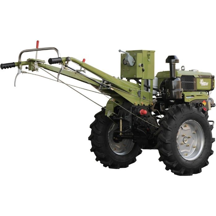 Мотоблок Кентавр 1012ДЕ (з фрезою) - трьохремінний