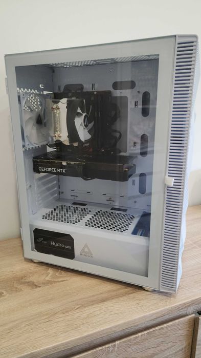 PC Gaming White i7 32Gb Nvme RTX 3060 RGBs