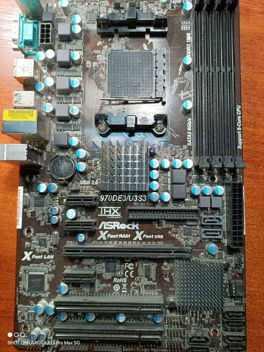 Материнська плата ASRock 970DE3/U3S3 (sAM3+, AMD 770, PCI-Ex16).