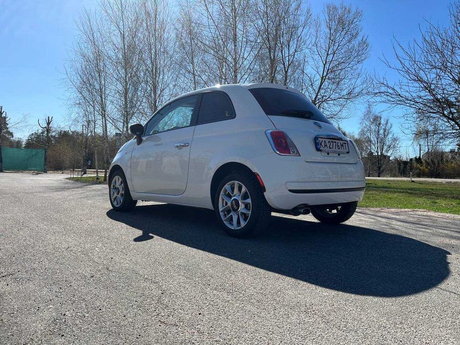 Продам Fiat 500, автомат 1.4, білий колір, 2017 року