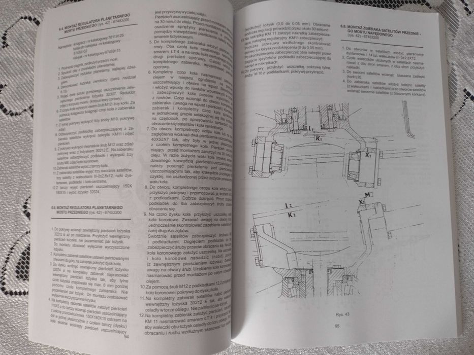 Instrukcja napraw Zetor 5211, 6211, 7211