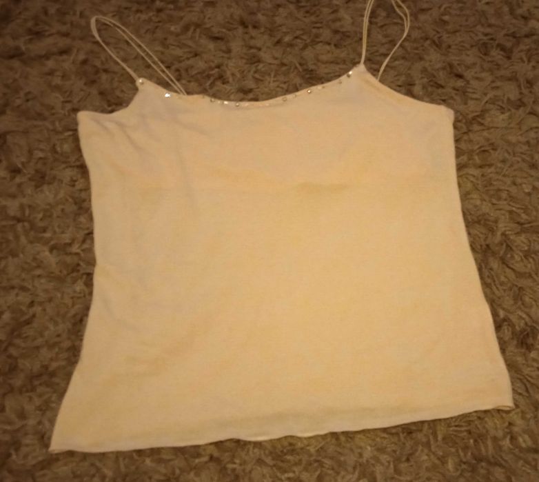 Bluzka morelowa letnia na upały GAP rozmiar L