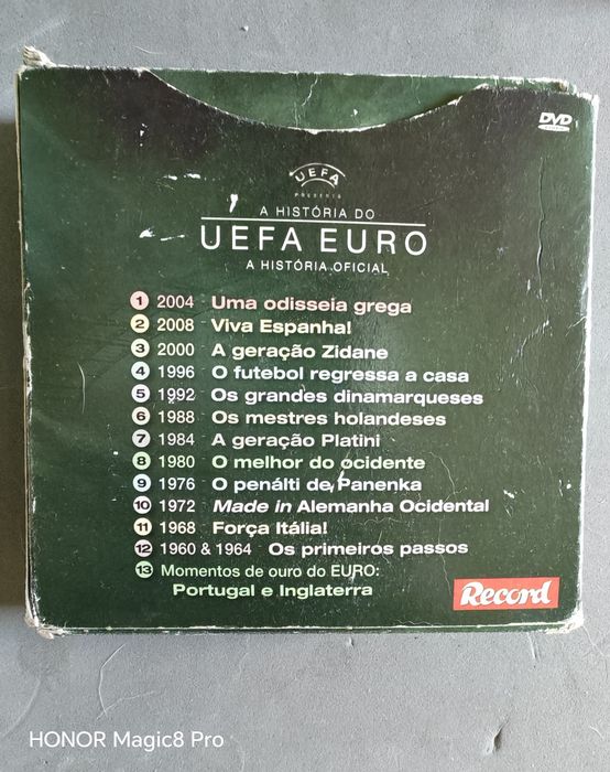 Coleção DVD A História do UEFA Euro