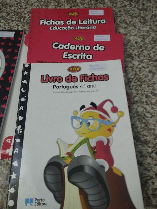 Livros fichas 4ano