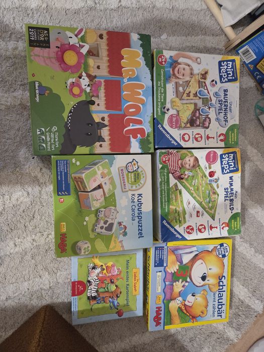 Дитячі настільні ігри 1.5+