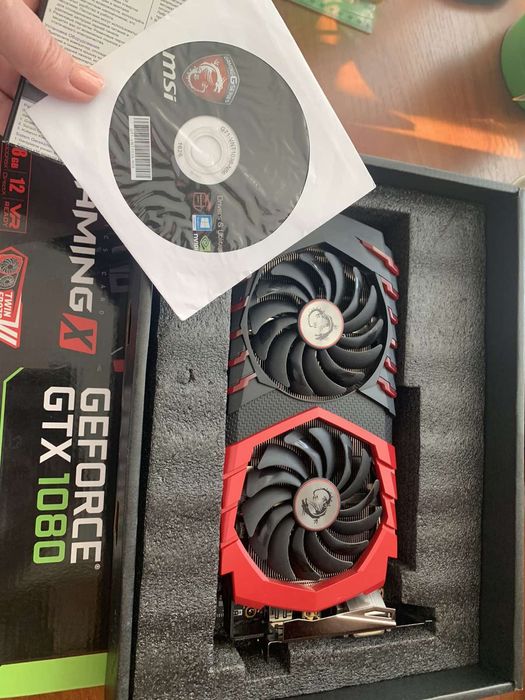Продам відеокарту Geforce gtx 1080 в дуже гарному стані робочу