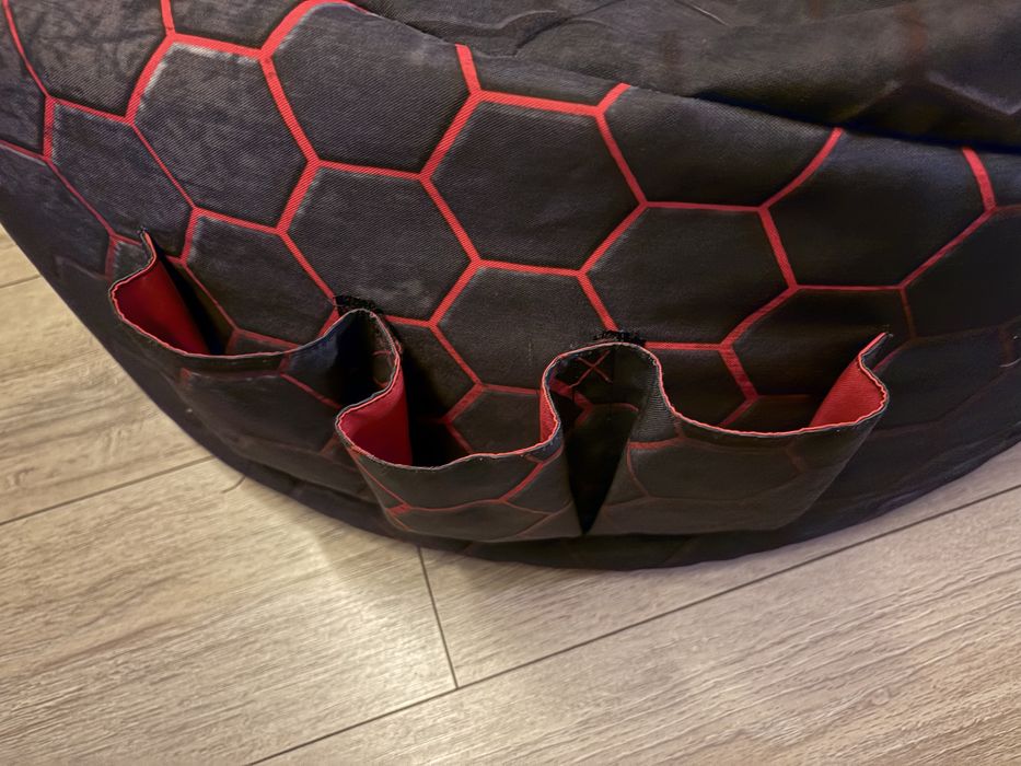 Duży worek pufa do siedzeni