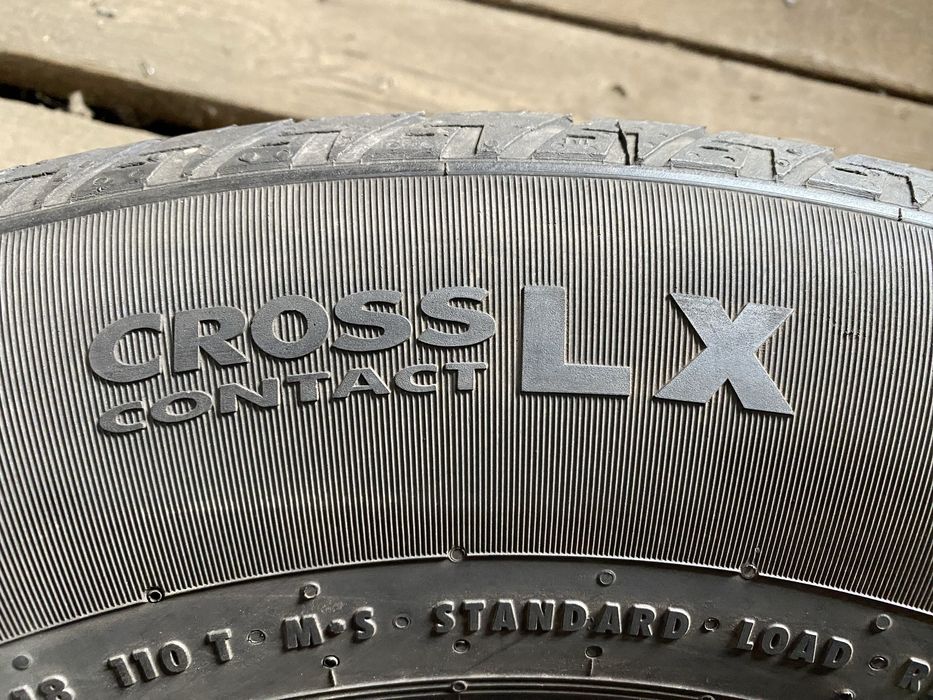 2шт 8,5мм 265/60R18 Continental CrossContact LX