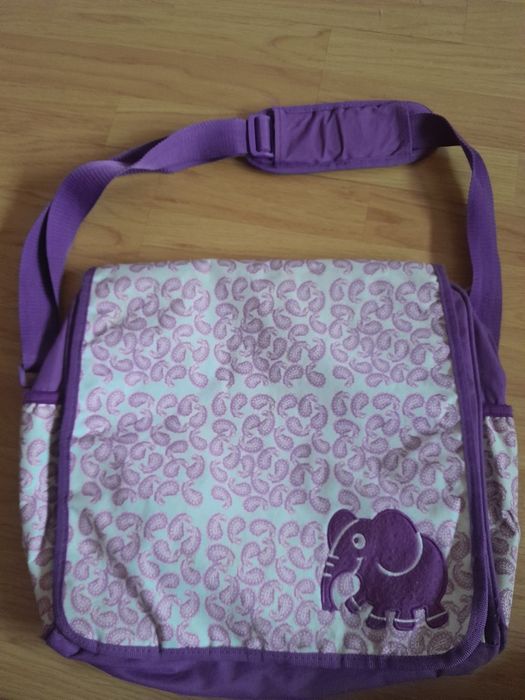 Mala grande tiracol 5 compartimentos